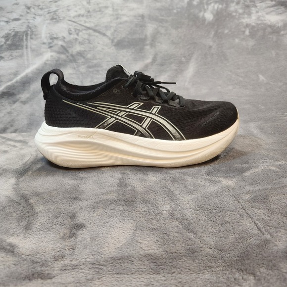Asics Shoes - Asics Shoes Womens 8 Black Gel Nimbus 27 Sneakers Athleisure 1012B753